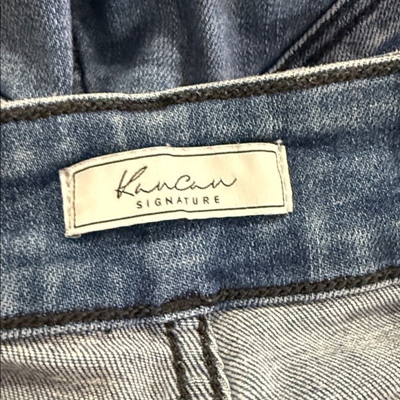 KanCan Mid-Rise Ankle Skinny Blue Distressed Jeans - Picture 8 of 9